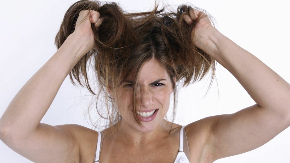 Hestehalen skader håret ditt