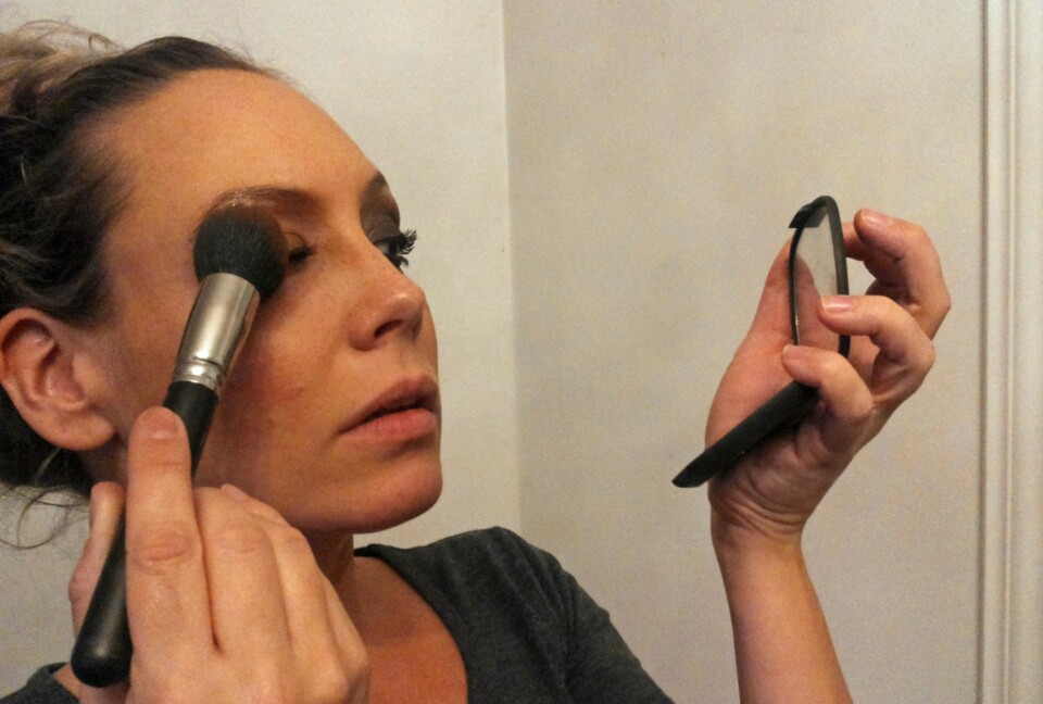 FRA SOLPUDDER: Til øyenskygge. FOTO: Linn M. Rognø.