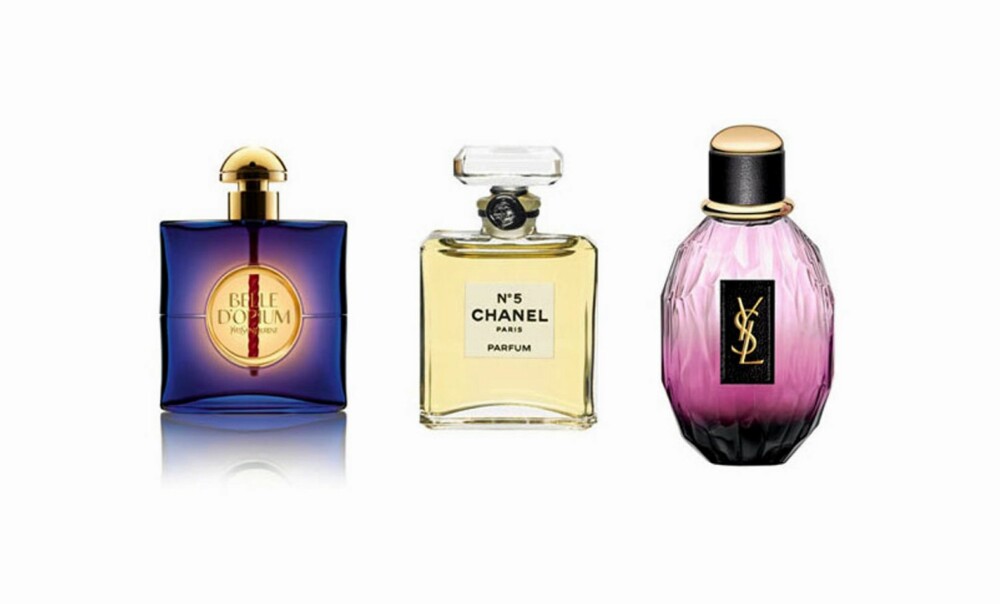 KRYDRET OG STERK: YSL Belle d'Opium, Chanel No.5, YSL Parisienne À L¿extrême.