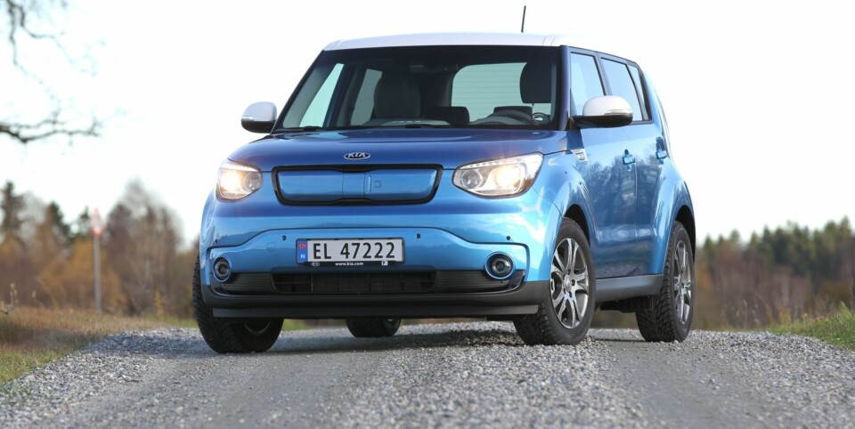 UNDERVURDERT: Kia Soul Electric er en artig elbil med god rekkevidde, masse utstyr for pengene og kanskje markedets beste garantiordning. Den kan likevel ikke måle seg med Leaf, Model S og e-Golf.