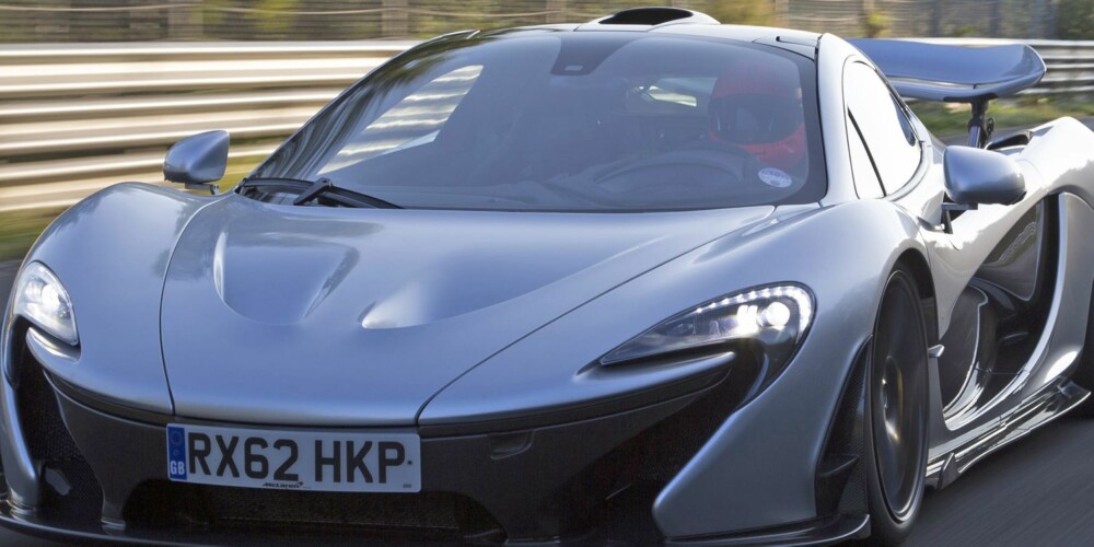 REVOLUSJON: McLaren vil ha vekk viskeren, som her på superbilen McLaren P1. FOTO: Patrick Gosling