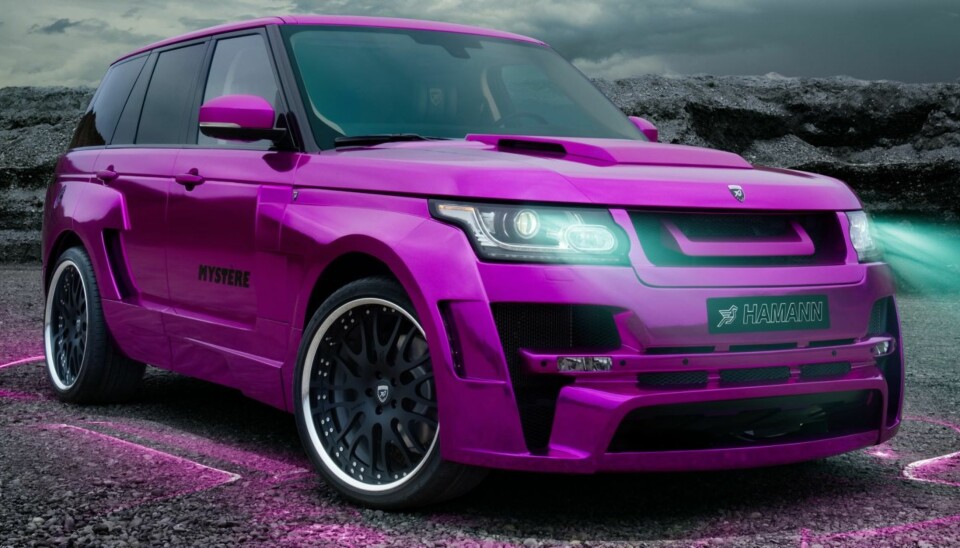 DISKRESJON LOVES IKKE: Mystére er navnet på doningen fra den tyske tuneren Hamann. FOTO: Hamann Motorsport