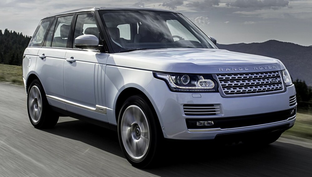 TIL HØSTEN: Lyst på en massiv hybrid? Til høsten kommer Range Rover som hybrid. FOTO: Produsent