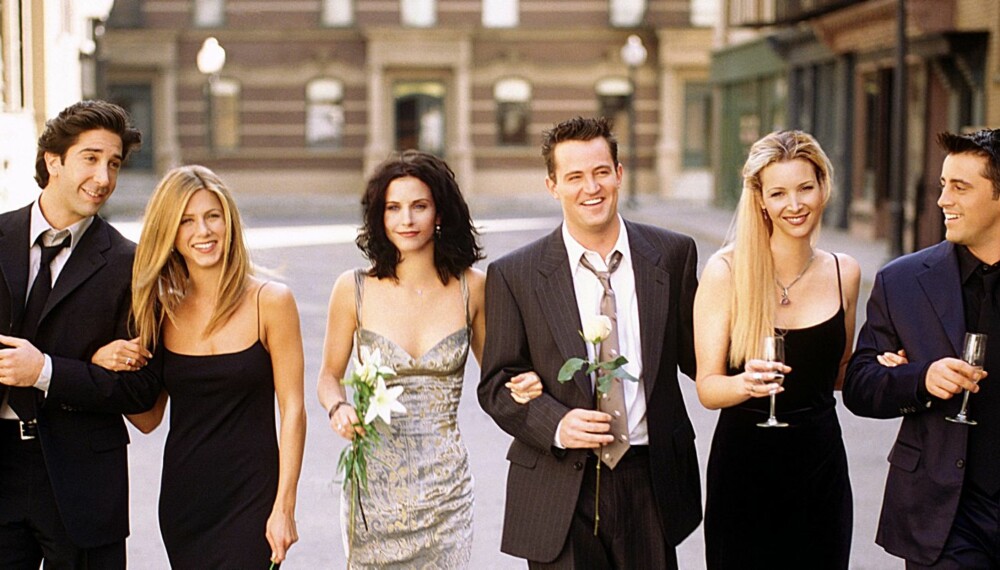 Venner for livet: David Schwimmer, Jennifer Aniston, Courteney Cox, Matthew Perry, Lisa Kudrow og Matt LeBlanc ble verdensstjerner gjennom «Friends».