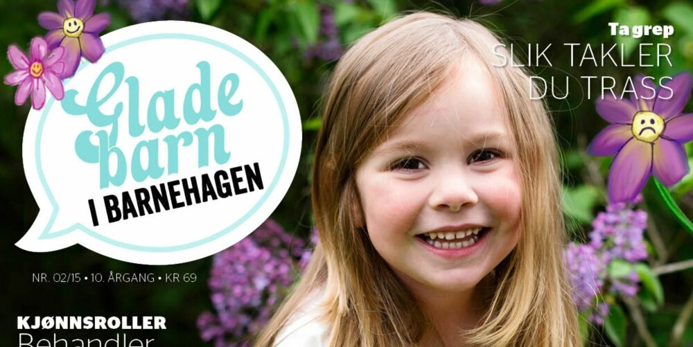 GLADE BARN I BARNEHAGEN: Glade barn i barnehagen er et spesialmagasin for barnehageforeldre.