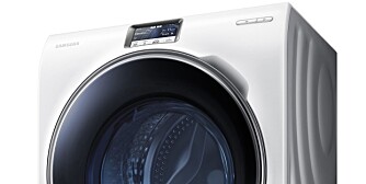 STYR MED MOBILEN: Vaskemaskinen WW9000 fra Samsung kommeri  april og du skal kunne styre den fra mobilen.