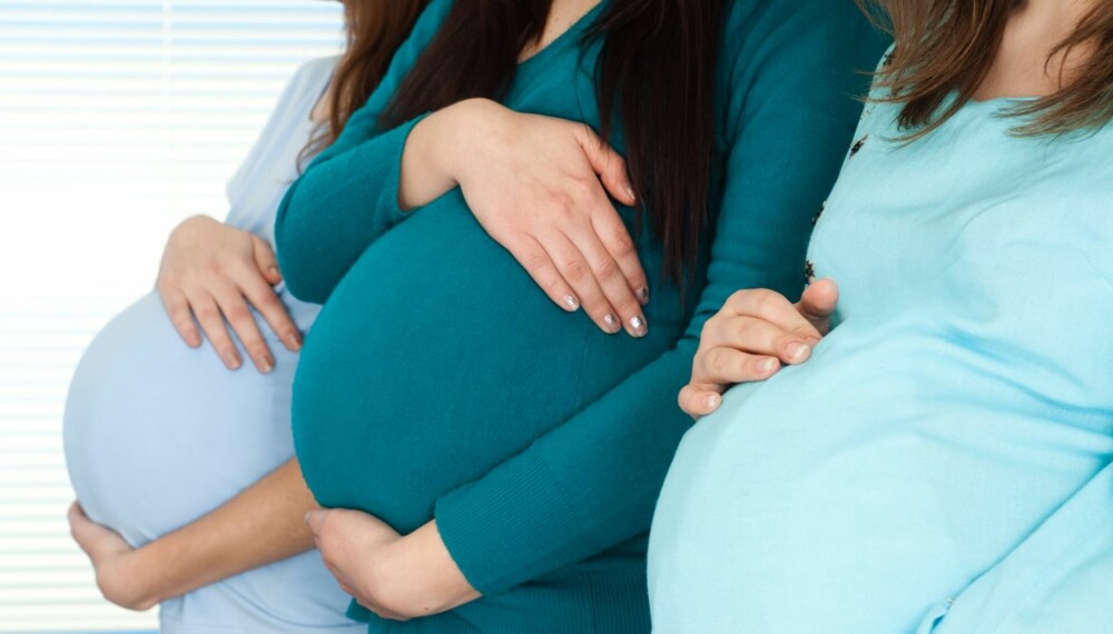 På helsestasjonen kan du møte andre gravide. Foto. Colourbox.no