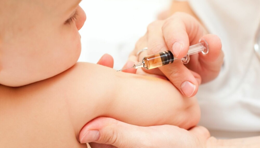 At foreldre lar barna vaksineres betyr at mange barnesykdommer nærmest er utryddet. Foto: Colourbox