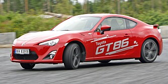 VINNERKANDIDAT: Toyota GT86 begeistrer! FOTO: Petter Handeland