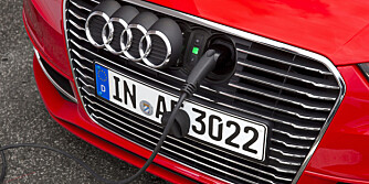 LADBAR: E-tron er en ladbar hybrid. FOTO: Audi