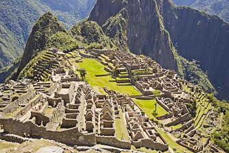 Machu Picchu: Mari og familien hennes hadde ingen problemer med å gå opp til inkaenes tapte by Machu Picchu, som ligger omtrent 2500 meter over havet.