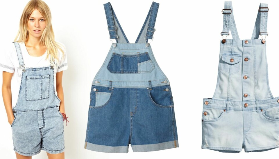 JA ELLER NEI? Den korte snekkerbuksa; hot eller not? Avgi din stemme under! Fra venstre: Fra Asos.com, kr 410. Fra Monki, kr 400. Fra H&M, kr 249.