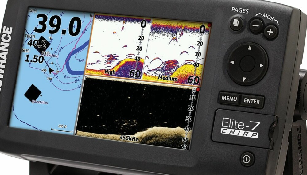 CHIRP: Elite-7 CHIRP er nå klar fra Lowrance.