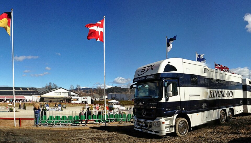 ENORM: STX ''hestebobil'' på 26 tonn. FOTO: Geir Svardal
