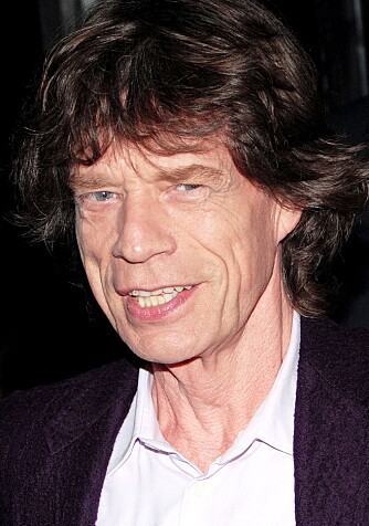 MIDDAGSGJEST: Etter det Her og Nå erfarer, fikk Linn æren av å nyte et bedre måltid med legendariske Mick Jagger da de møttes for kort tid siden.