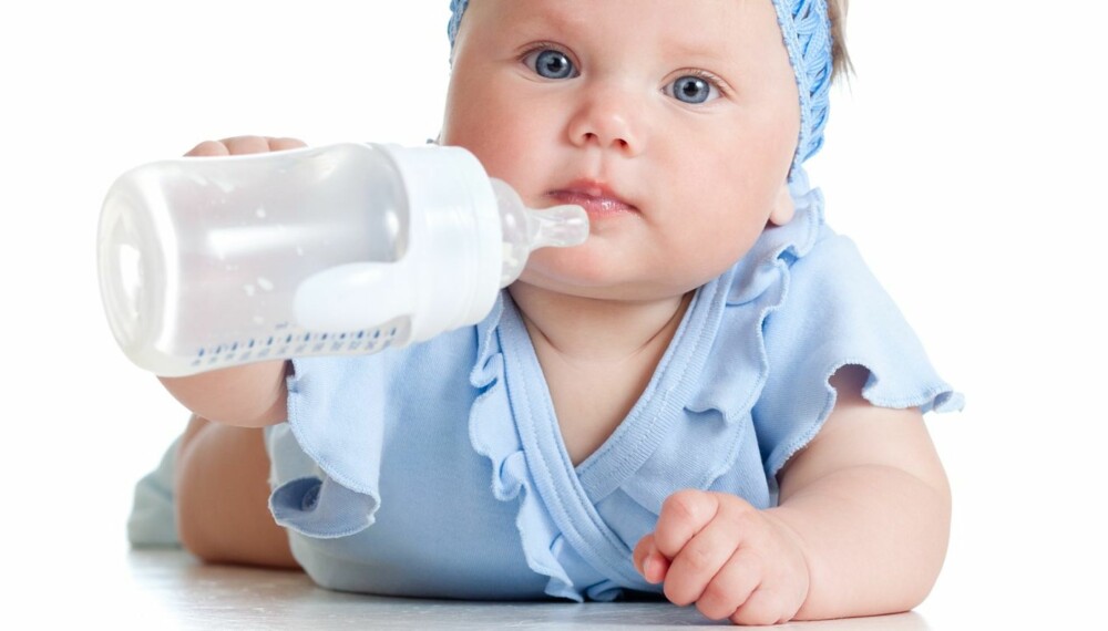Hjelp! Babyen vår har plutselig begynt å NEKTE melk totalt! Foto: Colourbox.no