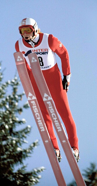 HOPPLEGENDE: Roger Ruud vant i sin tid ni verdenscuprenn, og vant blant annet nyttårshopprennet i Garmisch-Partenkirchen i 1982.