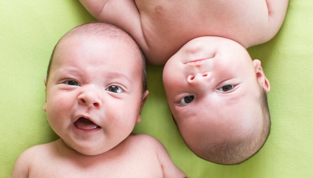 Har hørt at når man har vært gravid med tvillinger før, er det større sjanse for at det kan skje igjen. Stemmer dette? Foto: Colourbox.no