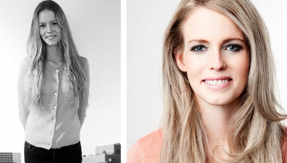 FØR OG ETTER: Til venstre: Slik så Inga ut før makeoveren. Til høyre: Slik ble resultatet - og for en forandring!