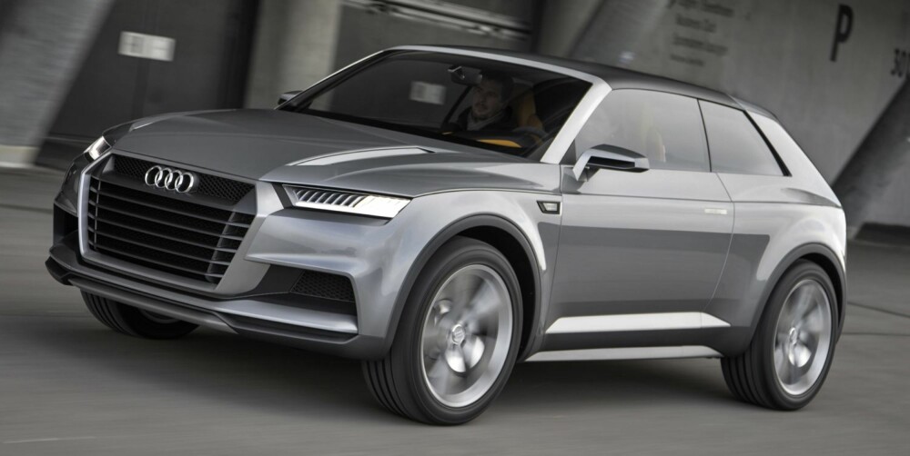 PEKEPINN: Audi Crosslane Coupé, konseptbil. FOTO: Audi