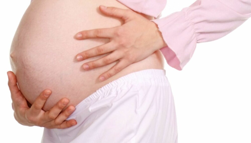 Jeg er gravid med tvillinger og har vært veldig bekymret for at det ikke skal gå bra. Foto: Colourbox.no
