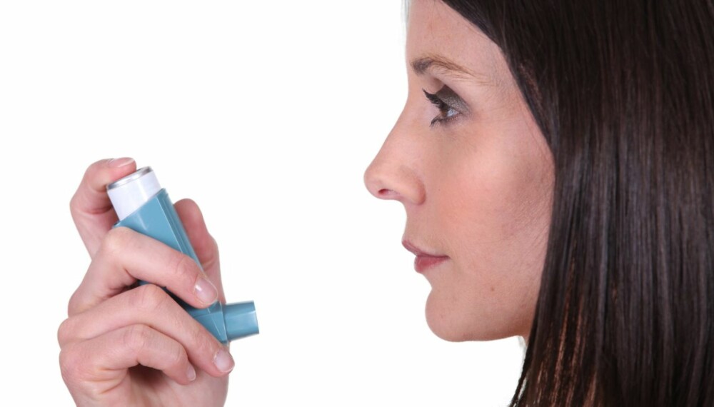 Er det farlig å ta astma medisiner når man er gravid? Foto: Colourbox.no