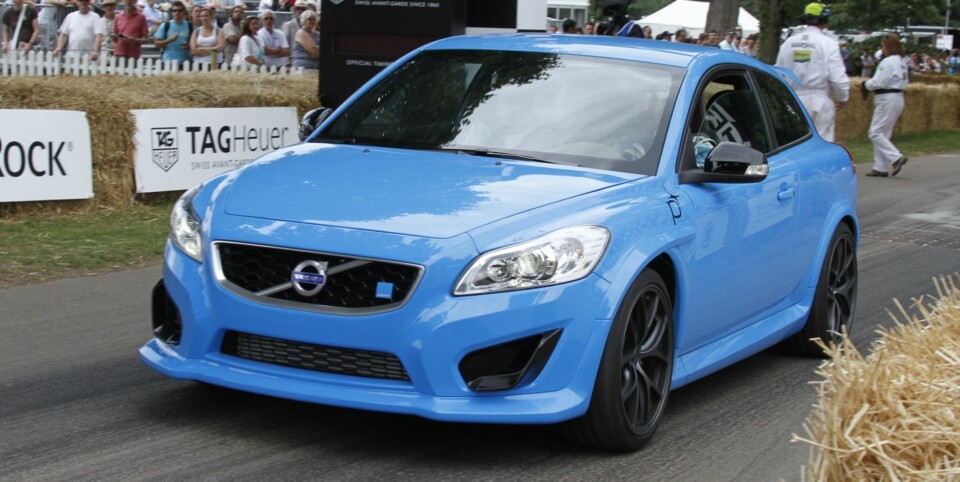 VARM VELKOMST: Konseptet Volvo C30 Polestar fikk en svært varm velkomst av blant andre Jeremy Clarkson. FOTO: Peter Burn