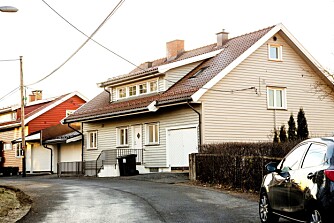 HOS SØSTEREN: Tone skal ha flyttet inn til søsteren Tale i denne eneboligen på Røa i Oslo.