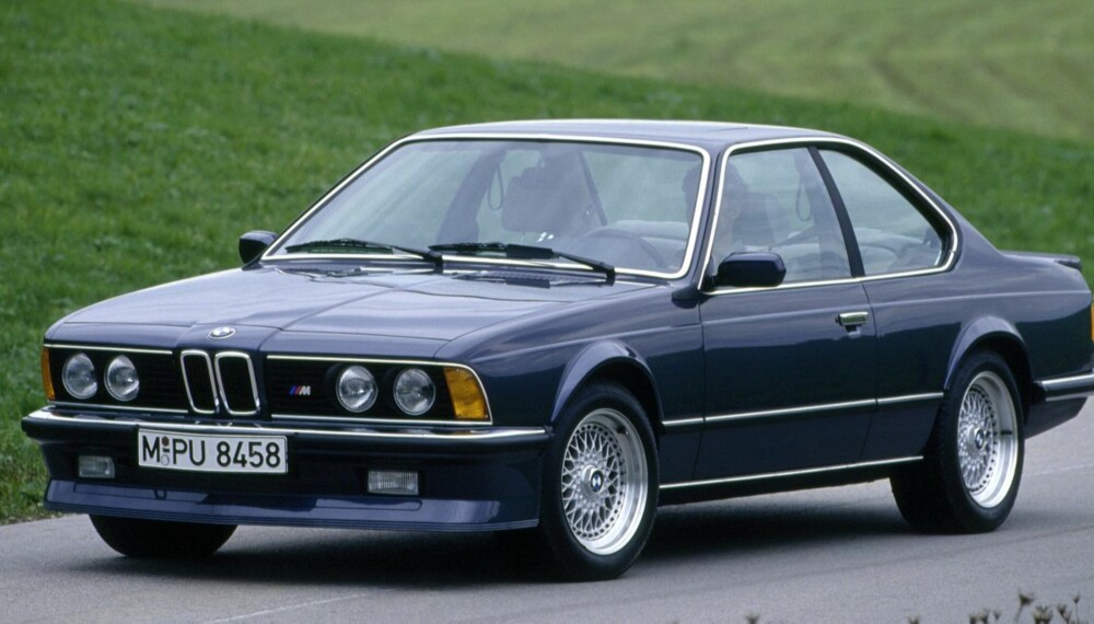 RIMELIGERE: Nytt regelverk for bruksfradrag på importbiler skal gjøre 15 og 30 år biler billigere. Bildet viser en BMW M 635 CSI fra 1983. FOTO: BMW