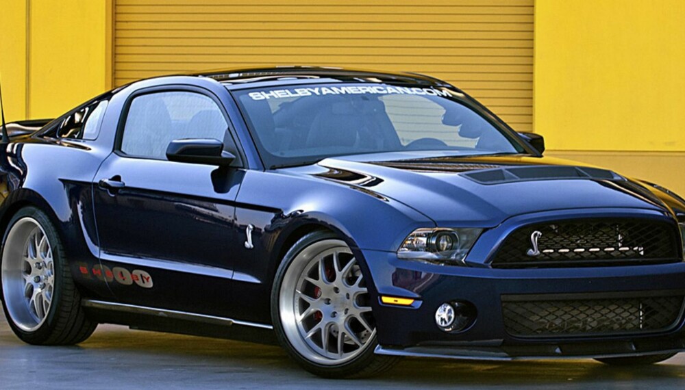 1000: Her er Shelby 1000, basert på Ford Mustang Shelby GT500. Foto: Shelby American 1000: Her er Shelby 1000, basert på Ford Mustang Shelby GT500. Foto: Shelby American