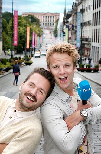 Klar til høsten igjen: Erik og Hasse Hope har nå TV-pause fra «Karl Johan», men humorprogrammet er tilbake på NRK til høsten.