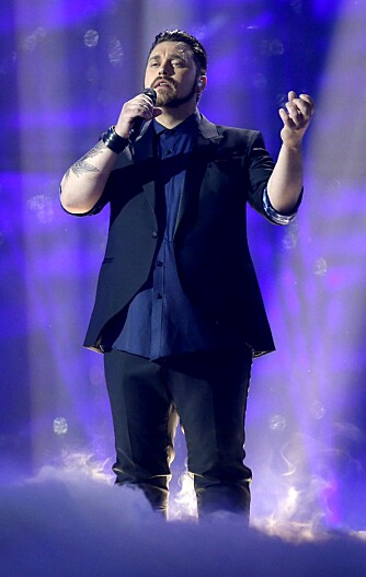 STORMFULL AFTEN: Låten «Silent Storm» tok Carl Espen til en hederlig 8. plass i årets Eurovision.