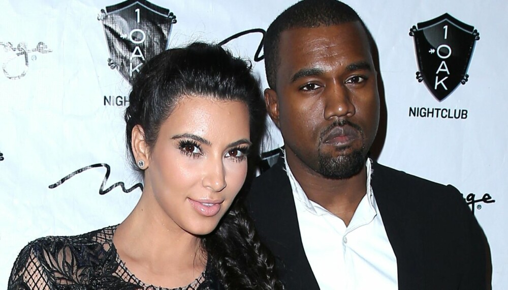 BLIR FORELDRE: Kim og rapperen Kanye West har vært kjærester siden april i fjor, og om noen måneder venter de en baby sammen.