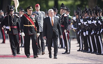 President Joachim Gauck og kong Harald.