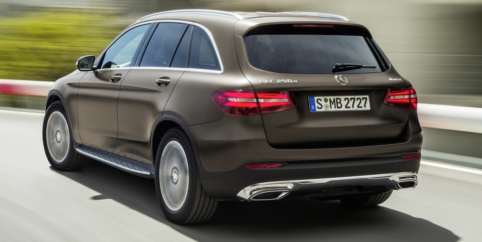 NY: Mercedes GLC. FOTO: Daimler AG