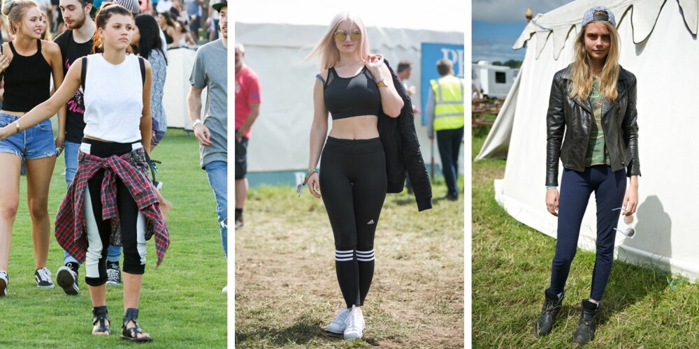 SPORTY: Den sporty stilen er både kul og komfortabel. Her sett på Sofia Richie, Grace Chetto og Cara Delevingne. SPORTY: Den sporty stilen er både kul og komfortabel. Her sett på Sofia Richie, Grace Chetto og Cara Delevingne.