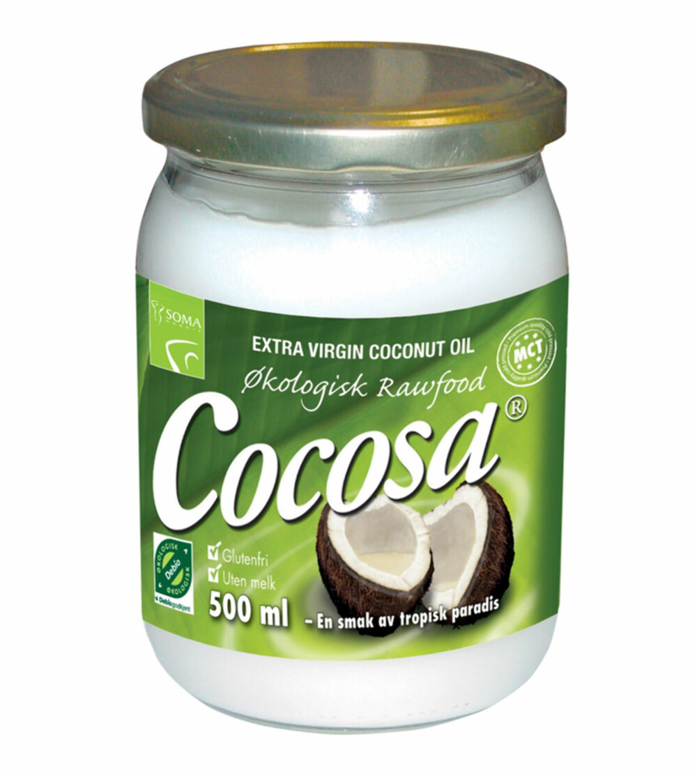 FUNKER TIL NESTEN ALT: Cocosa extra virgin coconut oil, kr 199.
