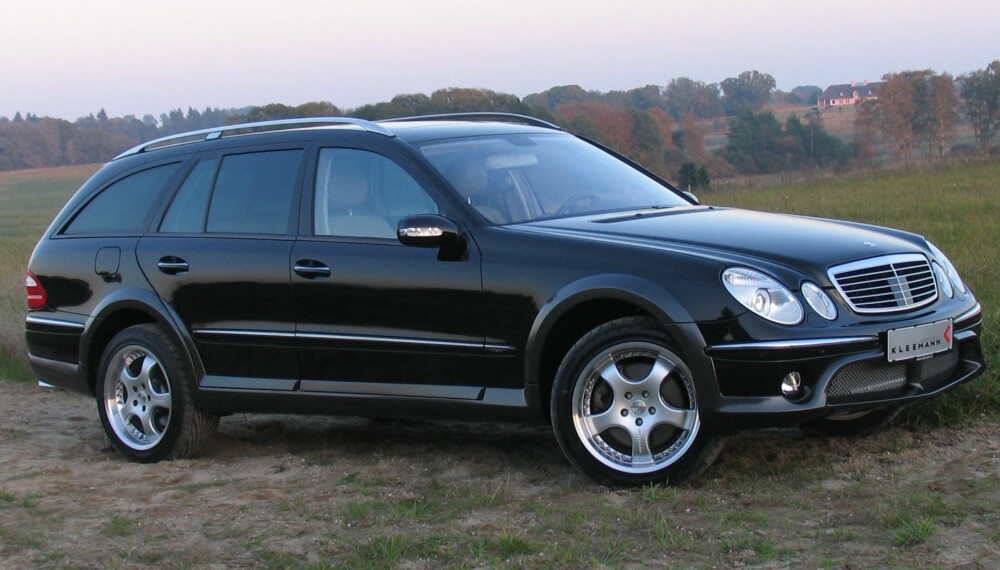 ALLROAD: Den danske tuneren Kleemann gjorde en "allroad"-versjon av Mercedes E-klasse i 2005. FOTO: Kleemann ALLROAD: Den danske tuneren Kleemann gjorde en "allroad"-versjon av Mercedes E-klasse i 2005. FOTO: Kleemann
