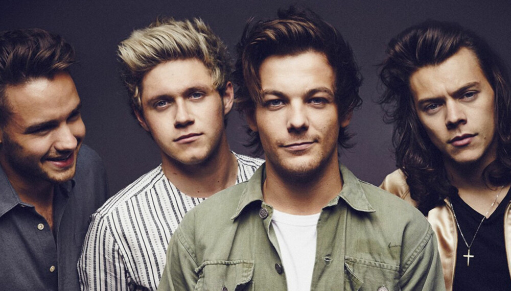 Liam, Niall, Louis og Harry i One Direction. 