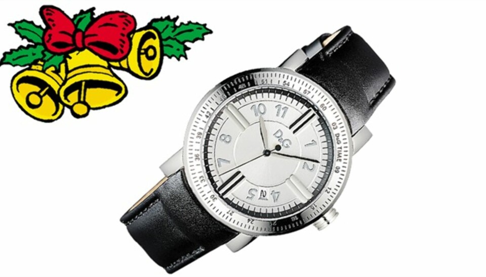 Delta på julekalenderen og vinn D&G klokke