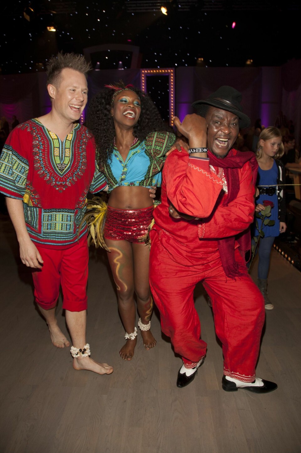 GODE MINNER: Stella og pappa Jeff hadde tette bånd. Her avbildet under «Skal vi danse» i 2011 med Asmund Grinaker.