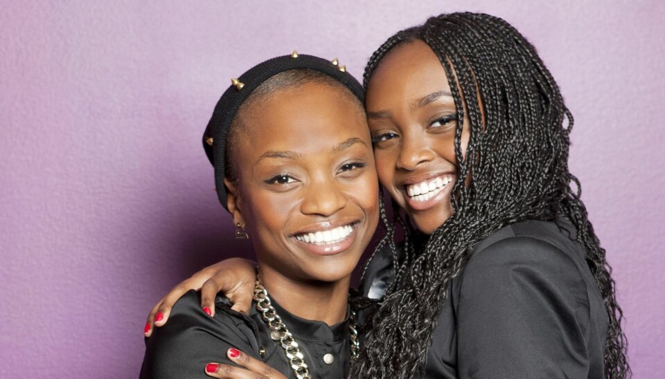 BESTEVENNER: Stella Mwangi og lillesøsteren Cherie har et tett og godt forhold.