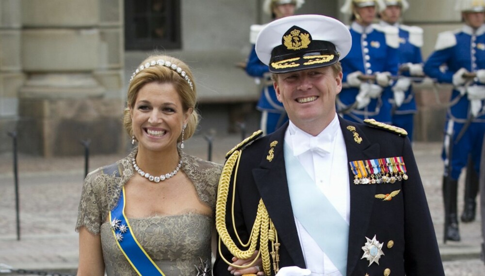 I OSLO: Dronning Maxima og kong Willem-Alexander er på introduksjonsbesøk i Norge. Her fra bryllupet til kronprinsesse Victoria og prins Daniel i 2010.
