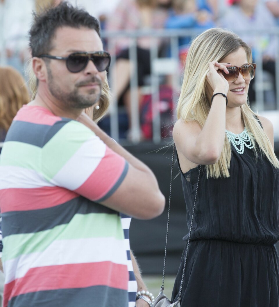 SLUTT: Få måneder etter at det ble kjent at Sandra Lyng Haugen og Thomas Steen Årnes hadde funnet tonen, er det blitt slutt mellom de to.