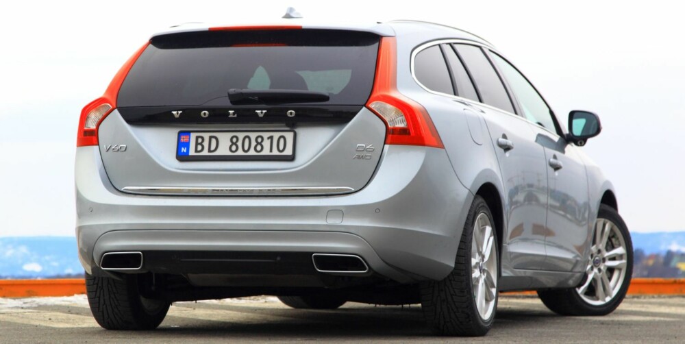 KOSTBAR: Ladbare Volvo V60 har vært en avgiftsvinner de siste årene, ifølge statssekretær Kjetil Lund men den er likevel vesentlig tyngre avgiftsbelagt enn en dieselversjon som slipper ut mer CO2. FOTO: Egil Nordlien, HM Foto