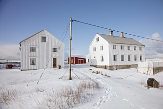 FØR: Familien flyttet fra karrige Sauøya utenfor Trøndelagskysten i all hast da Tommy fikk tilbud om å bli med på «Farmen».