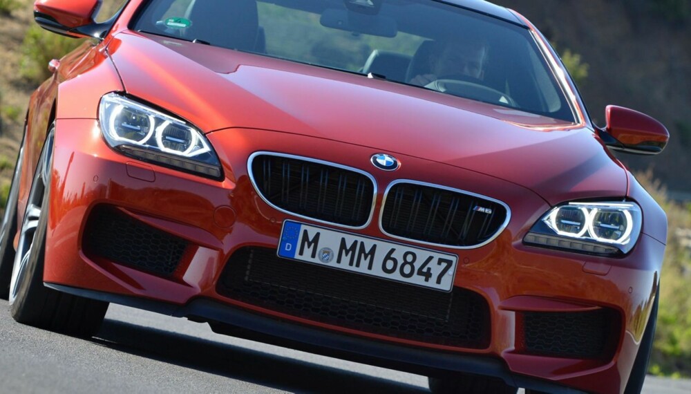 M6: Nye BMW M6 er vanvittig rask. ALLE FOTO: BMW