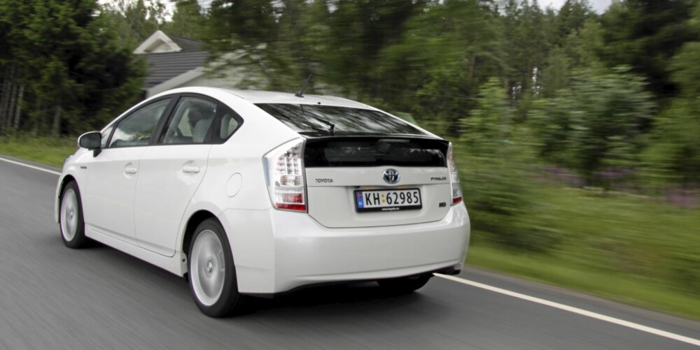 TILBAKEKALT: Toyota Prius av tredje generasjon ble tilbakekalt i februar 2010. FOTO: Petter Handeland