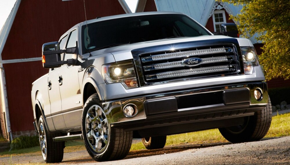 BESTSELGER: Ford F-serie er nok en gang den mest solgte bilen i USA. FOTO: Ford