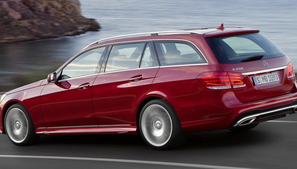 VÅR: Nye Mercedes E-Klasse er ventet i månedsskiftet mars/april 2013. FOTO: Daimler AG